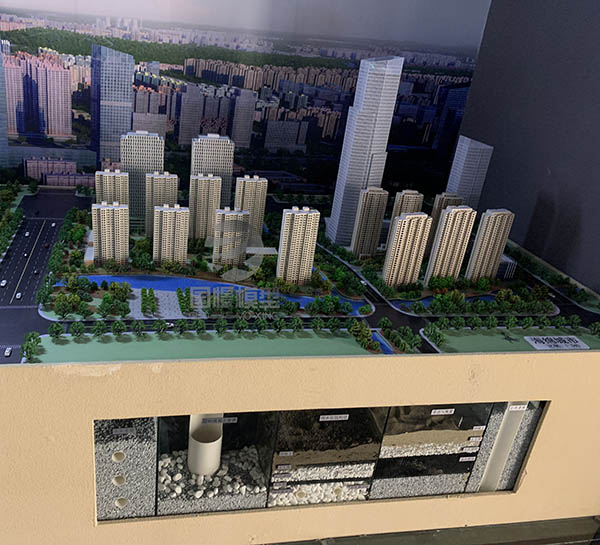 华容县建筑模型